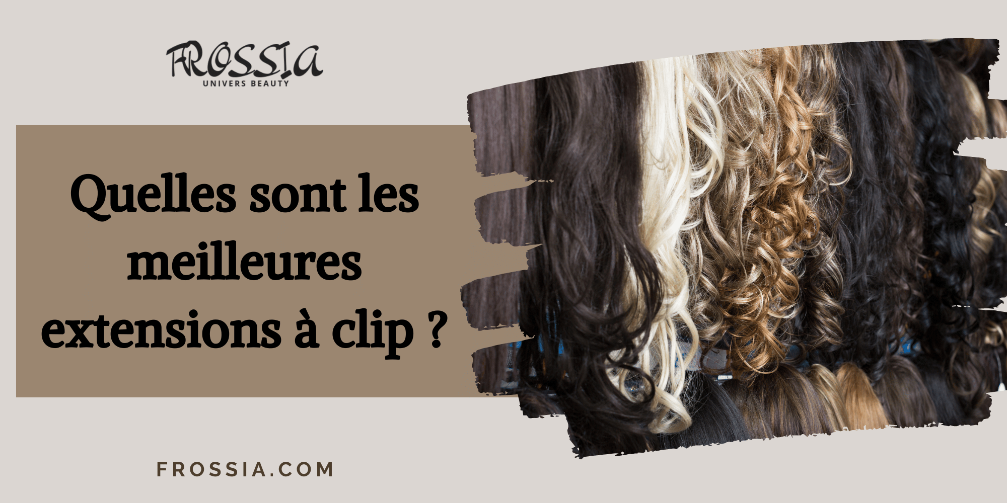Les meilleures extensions à clips Frossia