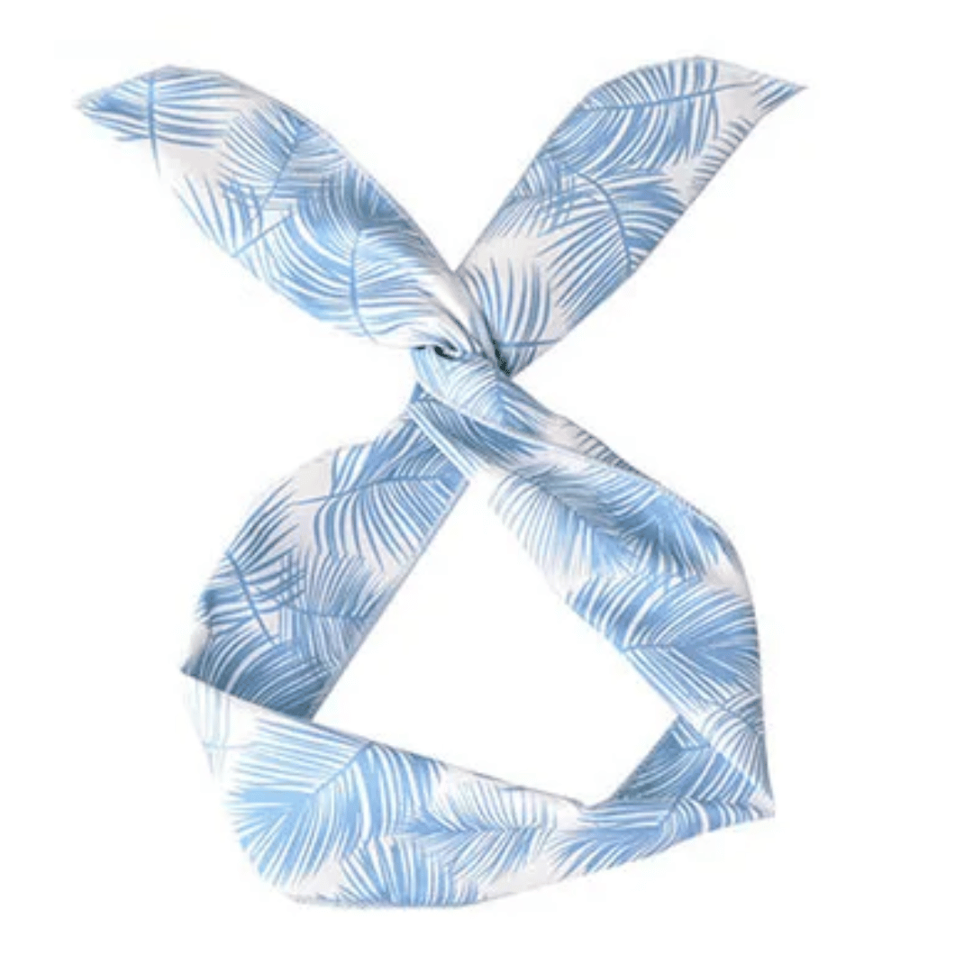 Bandeau Cheveux Fil de Fer Bleu | Frossia