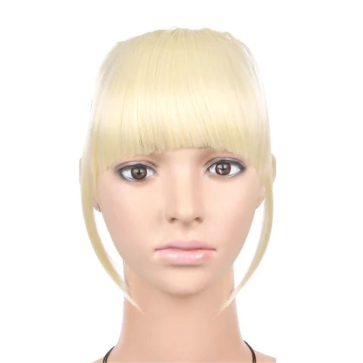 Fausse Frange Blonde à Clip | Frossia