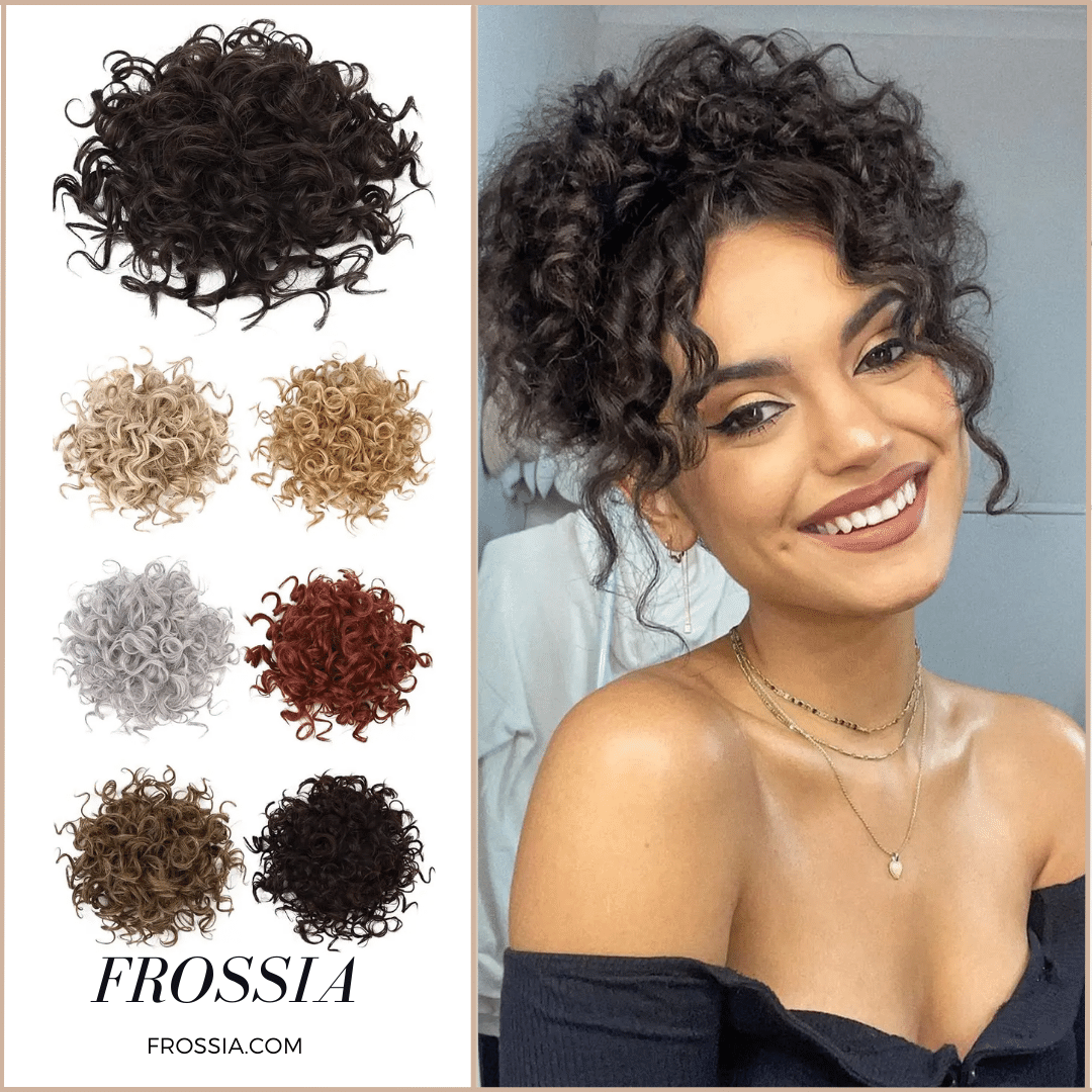 Faux Chignon Bouclé | Frossia