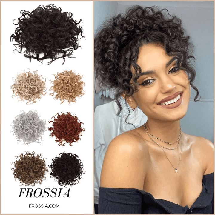Faux Chignon Bouclé | Frossia