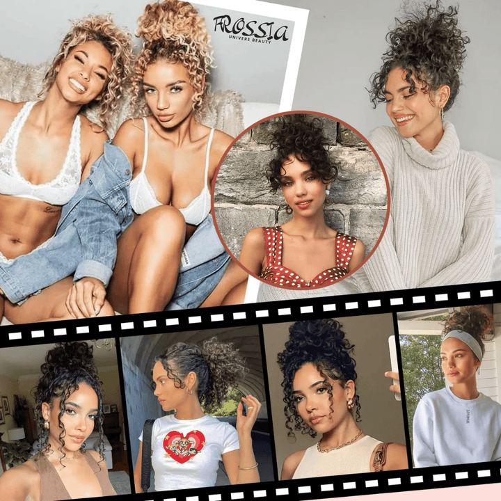 Faux Chignon Bouclé de qualité | Frossia