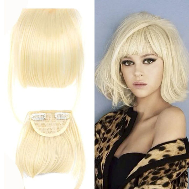 Frange Blonde à Clip | Frossia