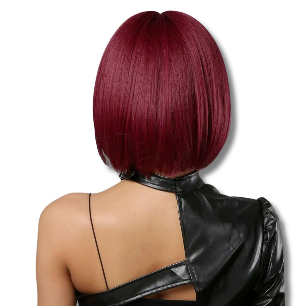 Perruque Courte Rouge | Frossia