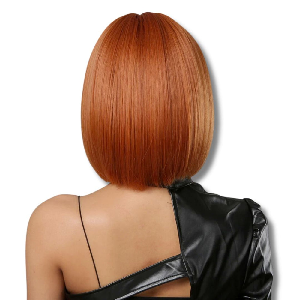 Perruque Courte Rousse | Frossia