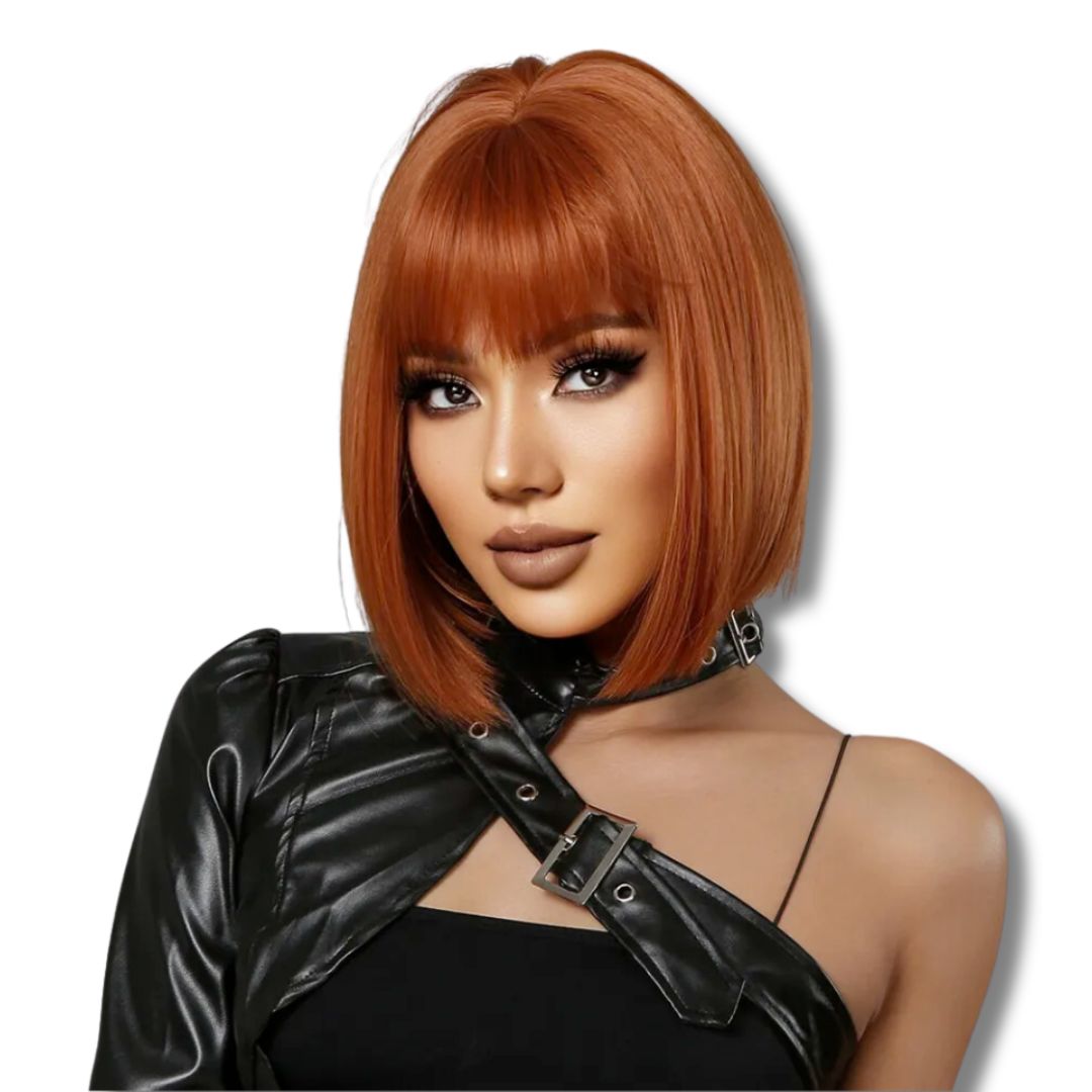 Perruque Courte Rousse Frossia - Main Image