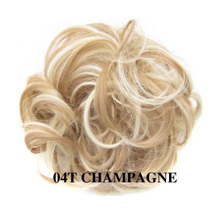 Postiche Blond Méché | postiche chignon blond meche | Frossia