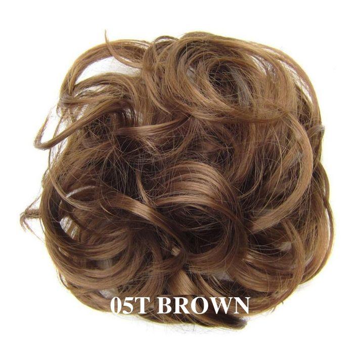 Postiche Chignon Châtain Clair - Frossia