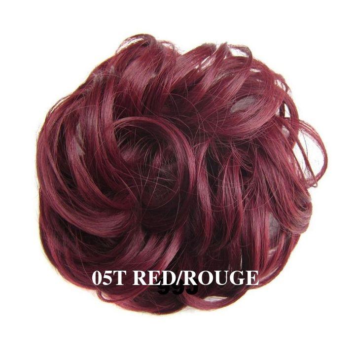 Faux Chignon Rouge - Frossia
