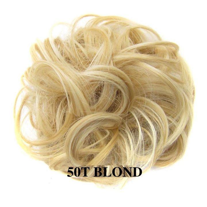 Faux chignon blond  - Frossia