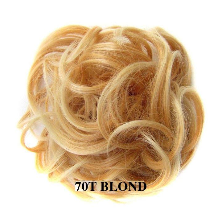 Chouchou Faux Cheveux Blond | Frossia