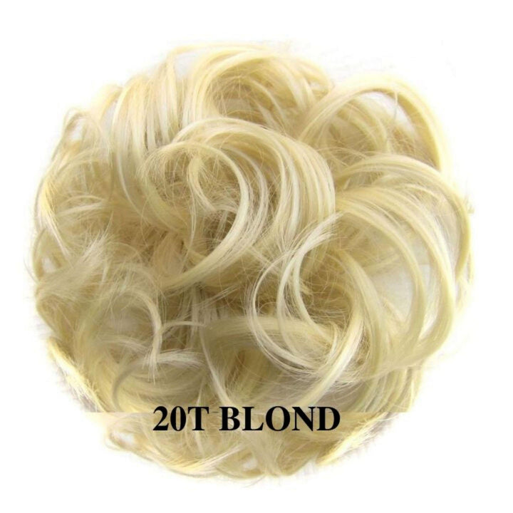Faux Chignon Blond | Postiche Cheveux Chignon  | Frossia