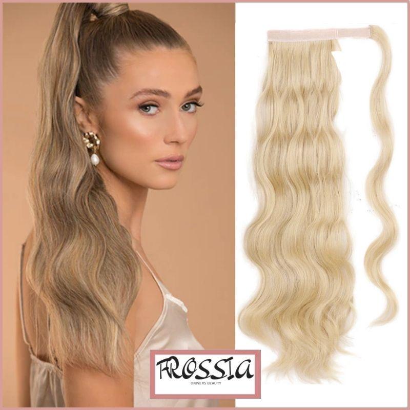 Extension Queue de Cheval Ondulé | rajout cheveux queue de cheval ondulé