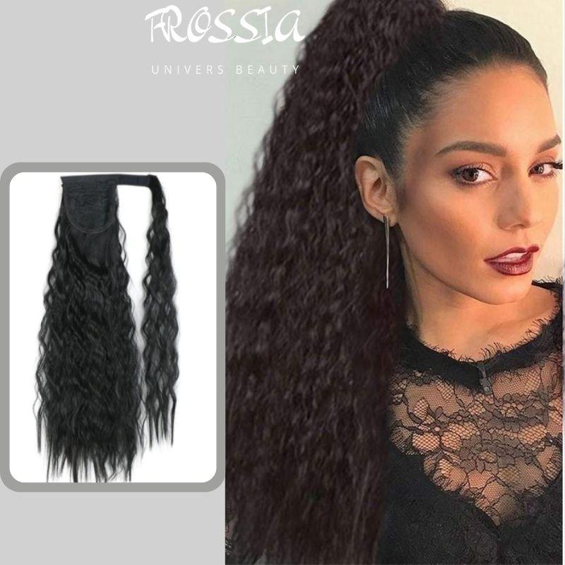 Extension Queue de Cheval à Enrouler Noir | Frossia