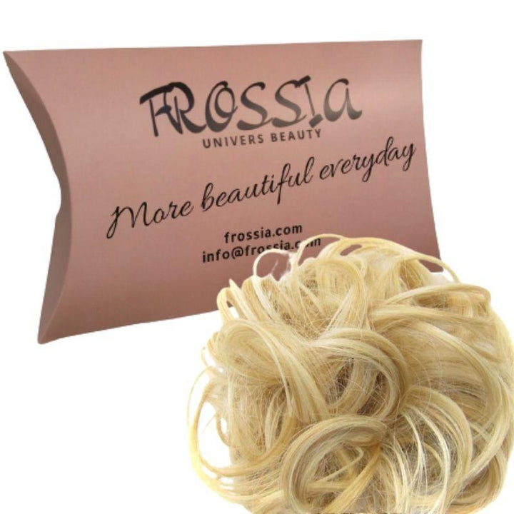 Faux Chignon Blond | Chignon faux cheveux blond | Frossia