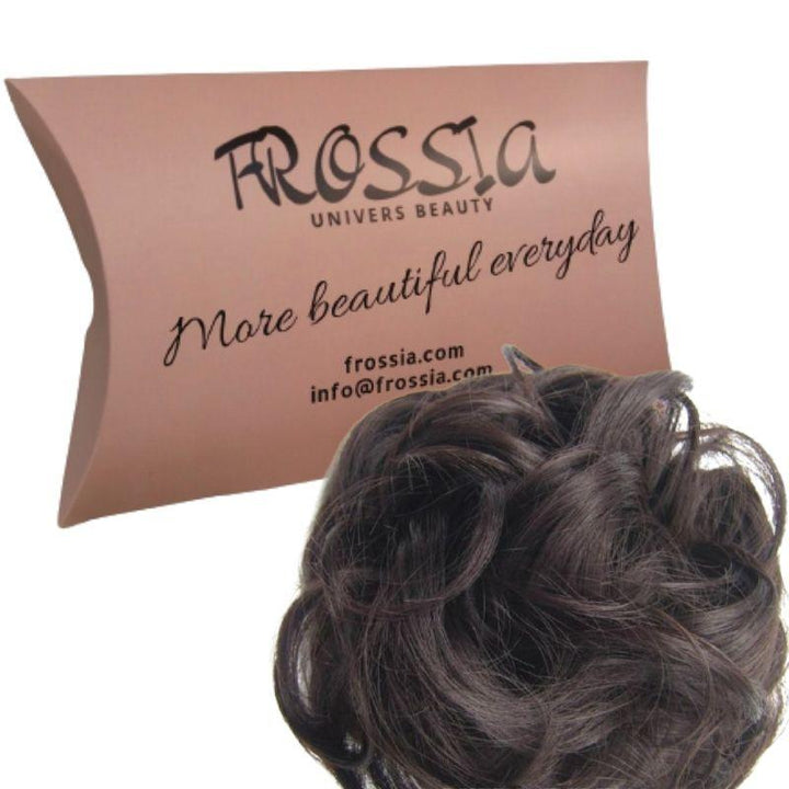 Faux Chignon Chouchou Châtain | Frossia