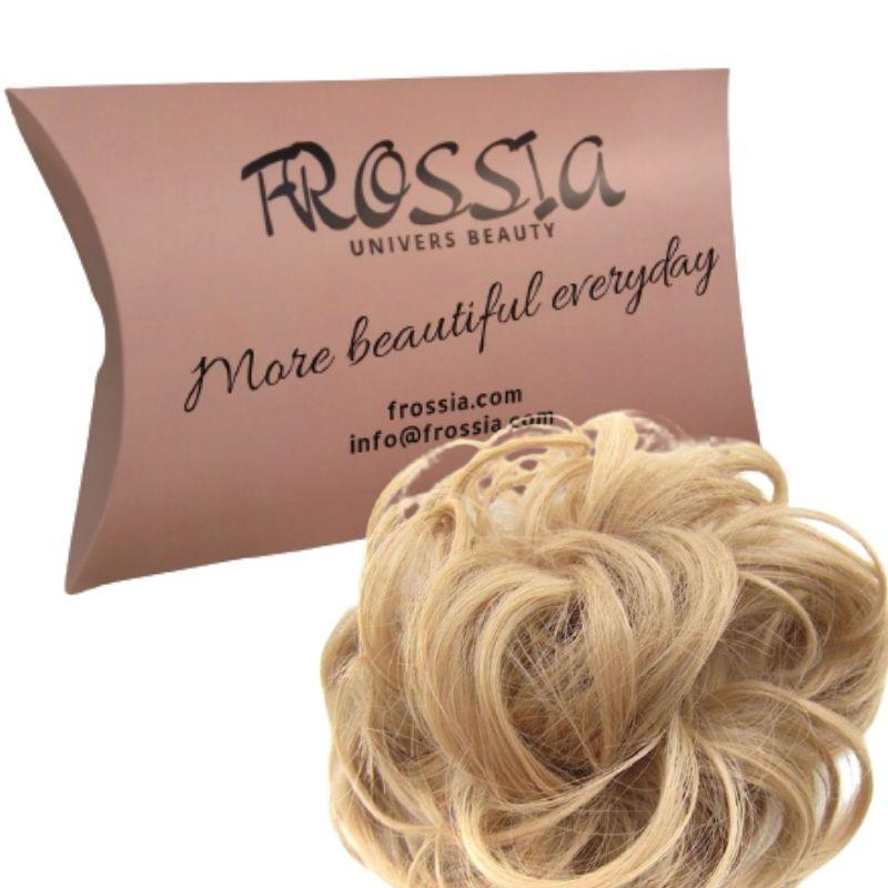 Faux Chignon Blond Vénitien Effet Décoiffé | Frossia