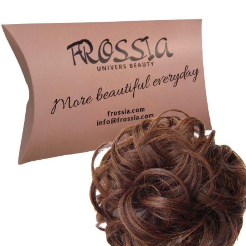 Faux Chignon Elastique Châtain | Frossia