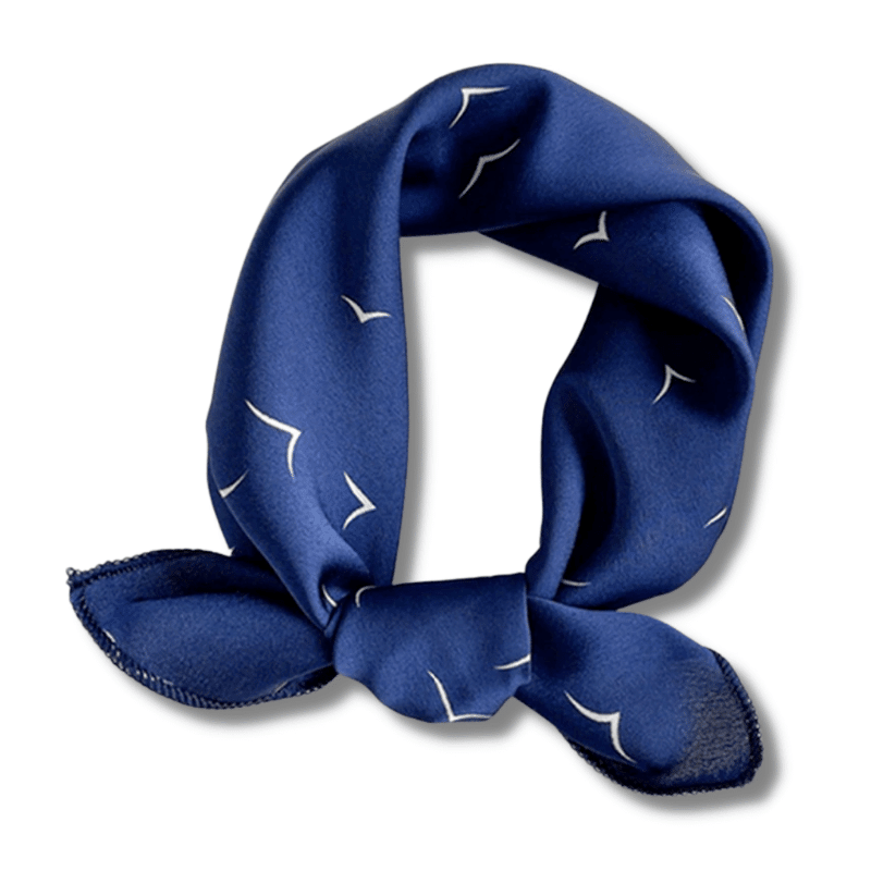 Foulard Cheveux Bleu