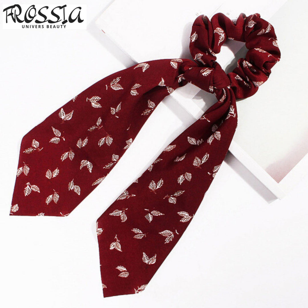 Chouchou Foulard | Foulchie Couleur Bordeaux | Frossia
