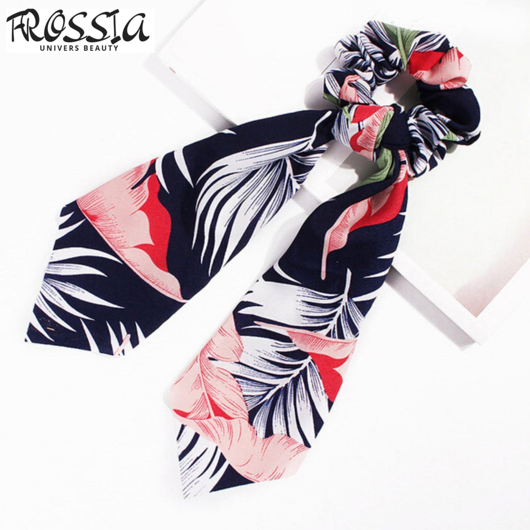 Chouchou Foulard Imprimé | Foulard imprimé cheveux | Frossia