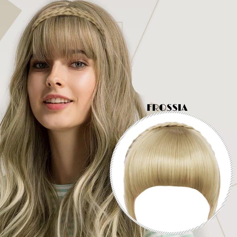 Fausse Frange Blonde Serre Tête | Frossia