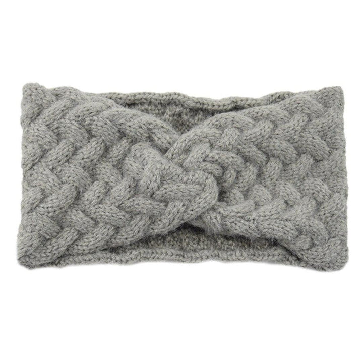 Bandeau Cheveux gris pour l'Hiver | Frossia