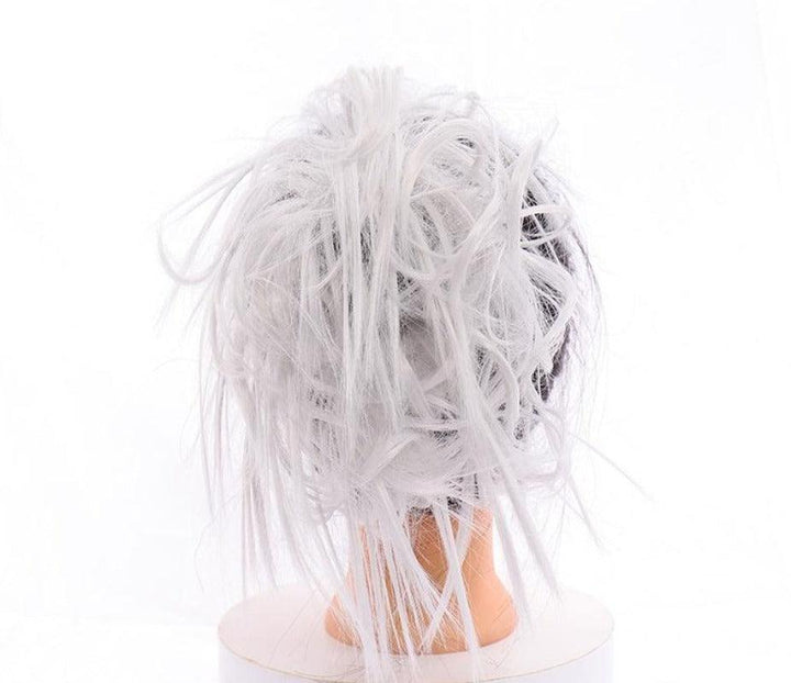 Faux chignon gris | Frossia