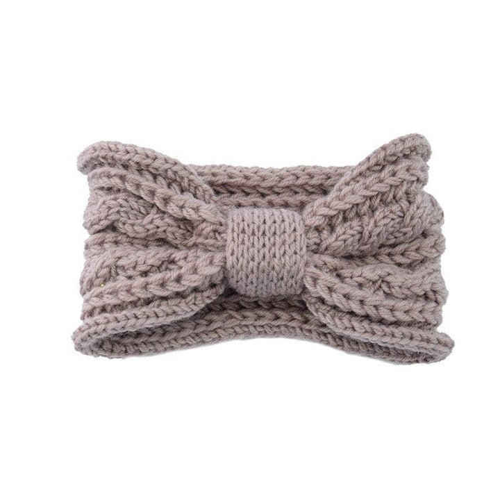 Bandeau cheveux rose fluo | Bandeau cheveux laine