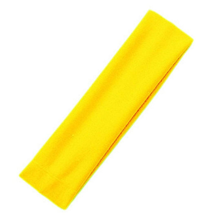 Bandeau cheveux jaune de Sport pour Femme | Frossia