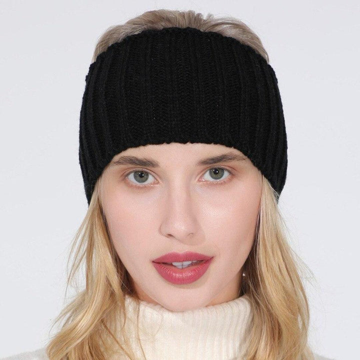 Bandeau Large Cheveux noir Femme | bandeau noir large cheveux femme