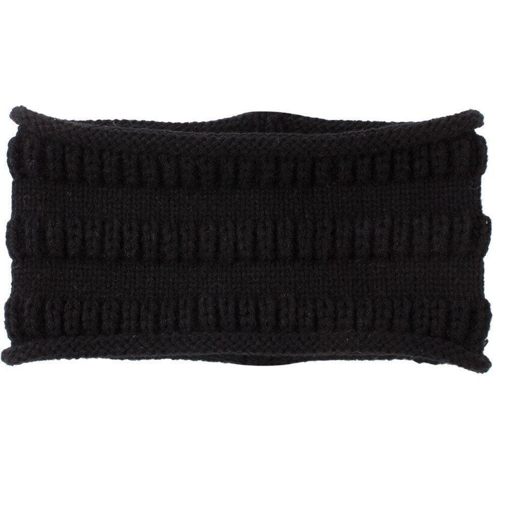 bandeau noir large cheveux femme | Frossia