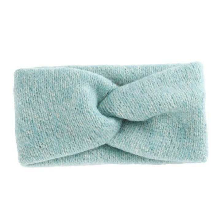 bandeau cheveux torsadé couleur bleu