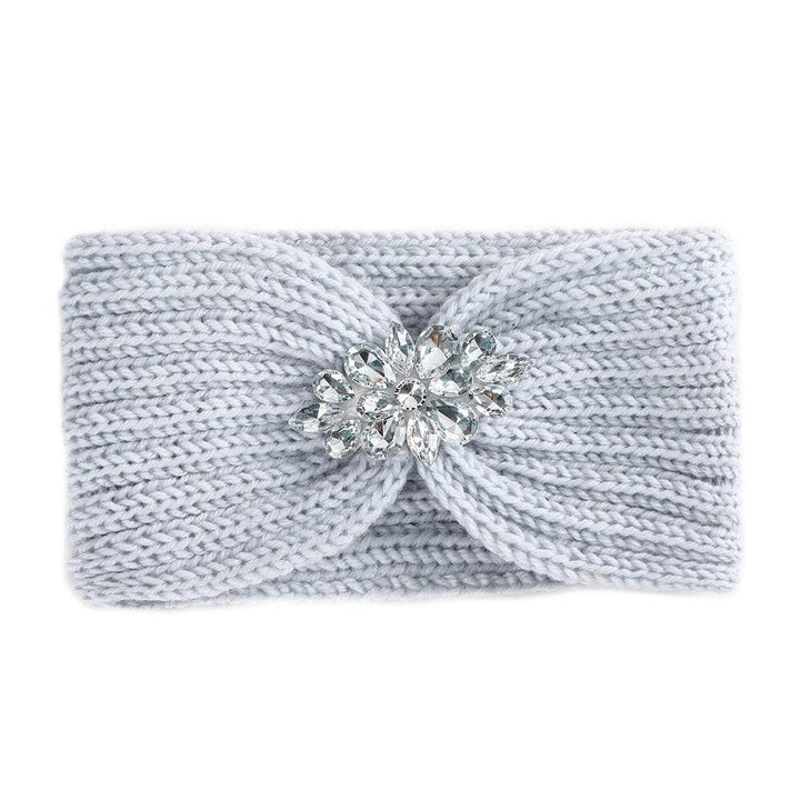 Bandeau bijoux cheveux gris