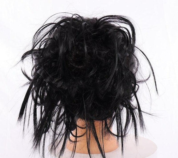 Faux chignon noir - Frossia
