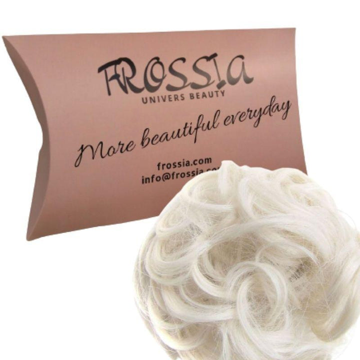 Postiche Chignon Cheveux Blancs | Frossia