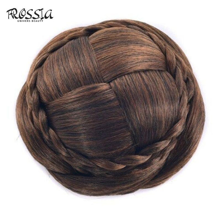 Postiche Chignon Avec Natte - Frossia