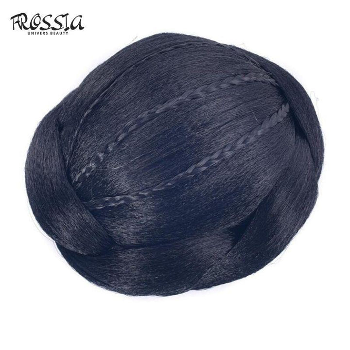 Postiche Chignon  Noir | Perruque Chignon Noir | Frossia