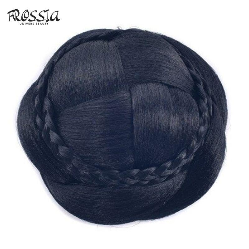 Postiche Natte Chignon noir - Frossia