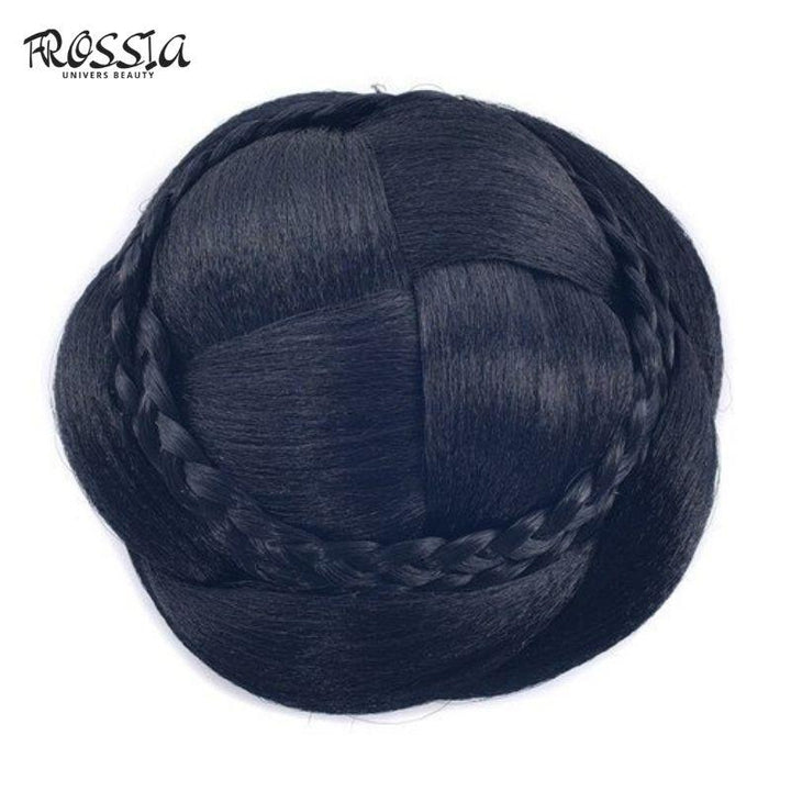 Postiche Natte Chignon noir - Frossia
