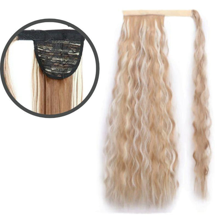 Extension Queue de Cheval à Enrouler Blond Méché | Frossia