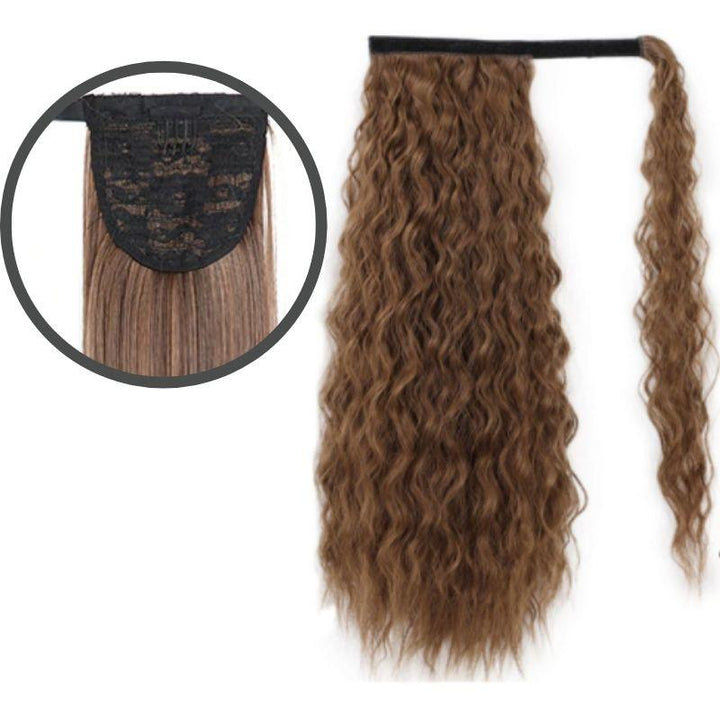 Extension Queue de Cheval à Enrouler Châtain | Frossia