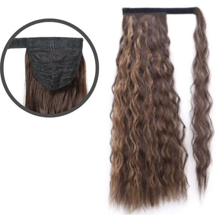 Extension Queue de Cheval à Enrouler Châtain | Frossia