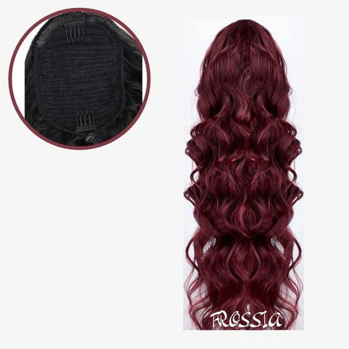 Extension Cheveux Queue de Cheval couleur auburn | Frossia