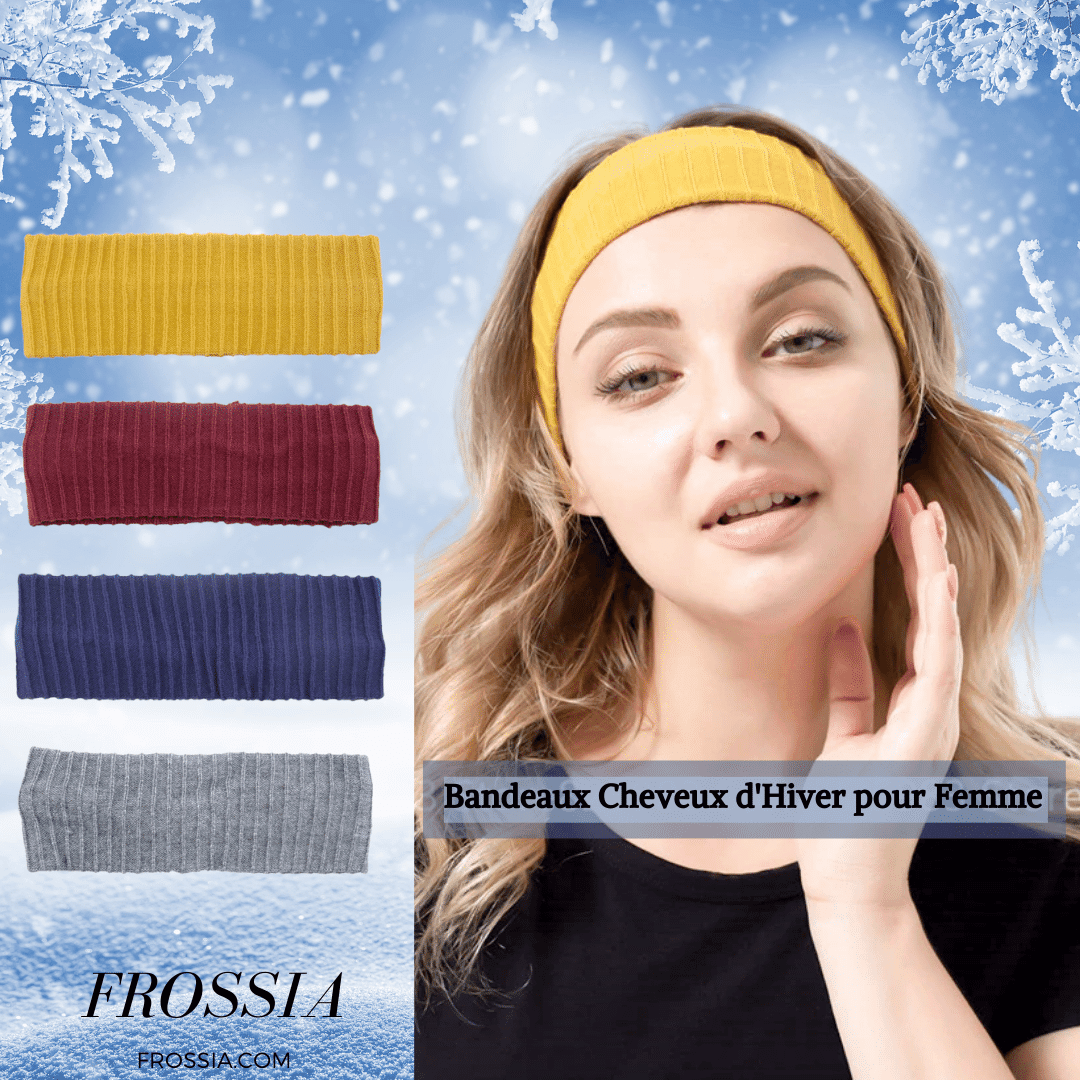 Bandeau Hiver Cheveux Femme | Frossia