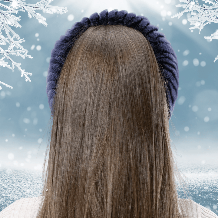 Bandeau de ski en fausse fourrure | Frossia