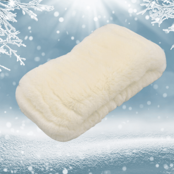 Bandeau Ski Fourrure Blanche | Frossia