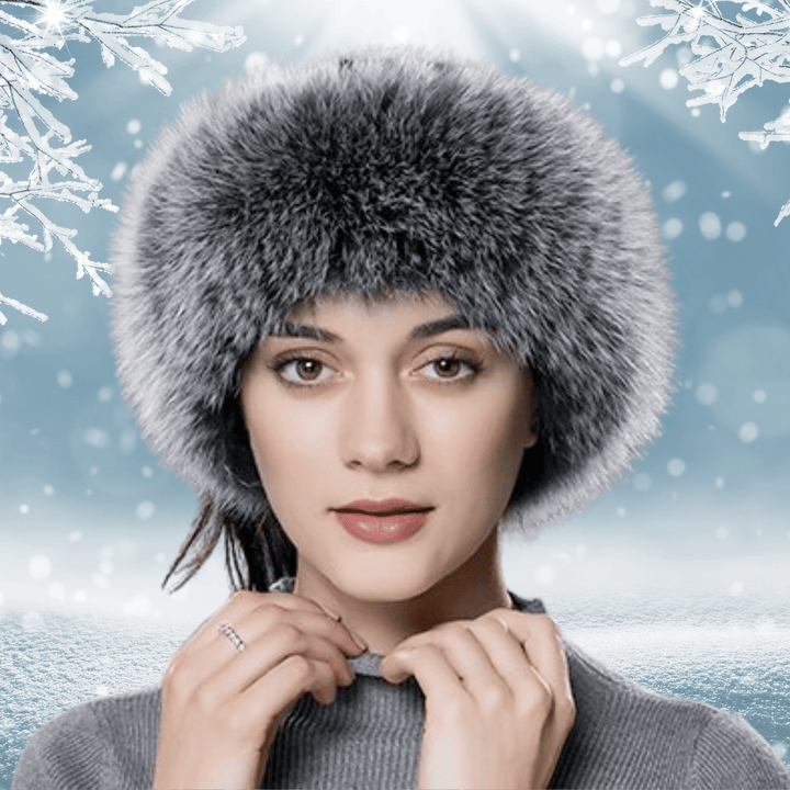 Bandeau de Tête en Fourrure de Renard  | Frossia