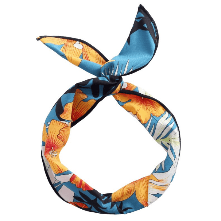Bandeau Fil de Fer Fleur pour Cheveux | Frossia