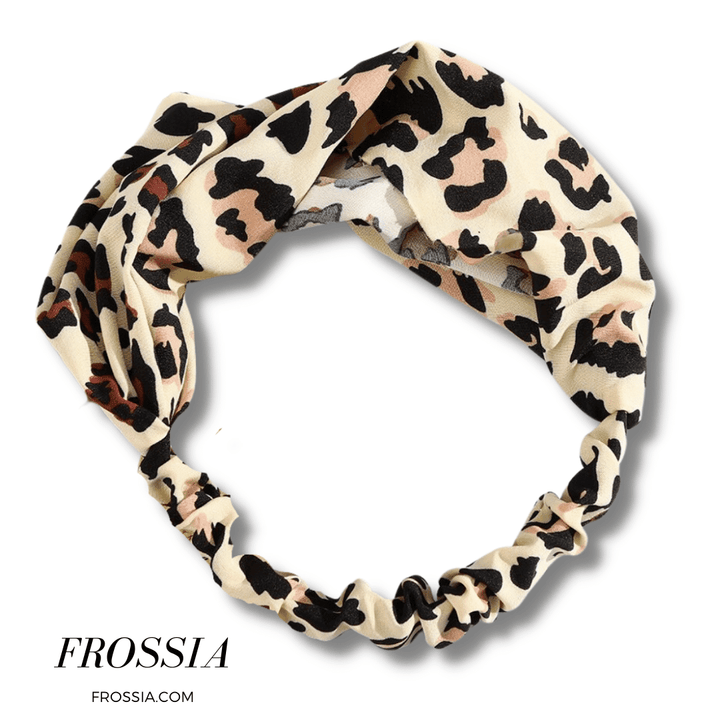 Bandeau Cheveux Femme à motif Léopard | Frossia